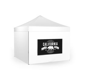 Removable Tent Wall Banner Landscape