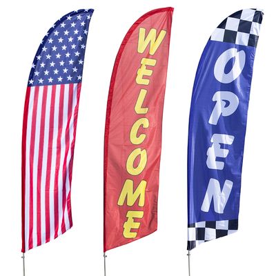 Feather Flags printed in the USA! - Easy Signs