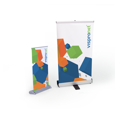 Tabletop retractable banners Tabletop retractable banners