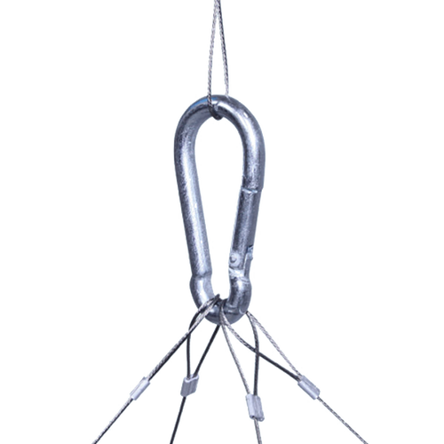 Hook that attaches the rope to the ceiling