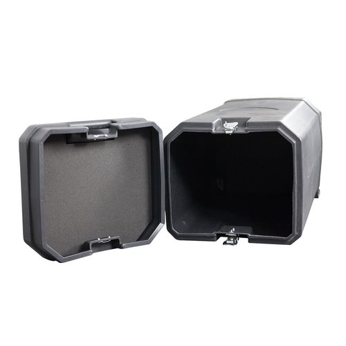 Case features foam padding on lid and bottom to protect your display