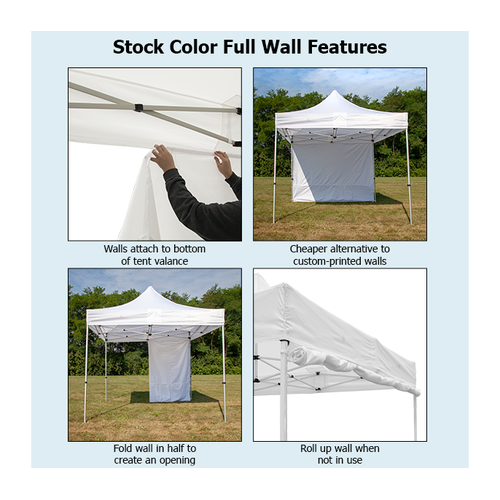 Stock color wall features