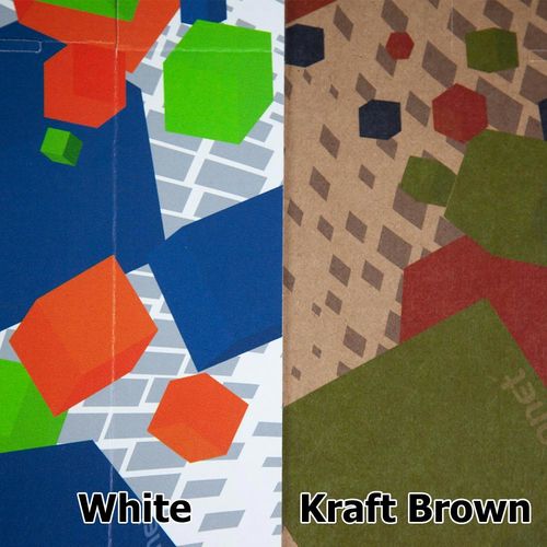 White vs. Kraft Shipping Boxes