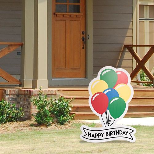 Add some flair to a loved one's birthday party with this sign