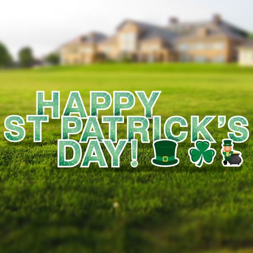 Happy St. Patrick's Day Yard Signs