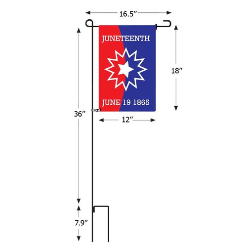 Garden flag dimensions