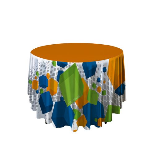 Custom round tablecloths