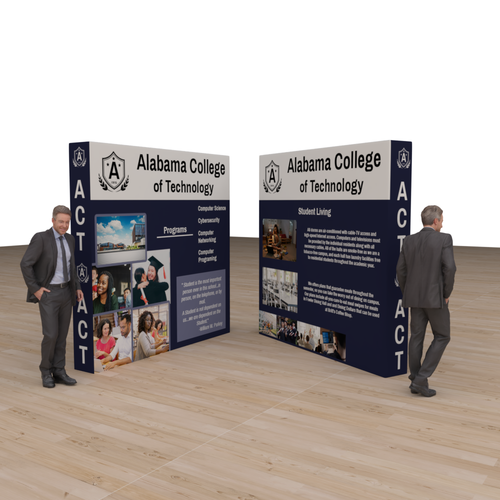 Double Sided Pop Up Display