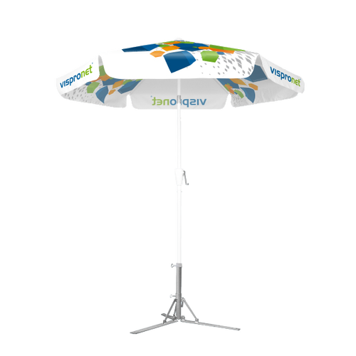 6.9ft Market Umbrella Deluxe with heavy duty foldable steel stand