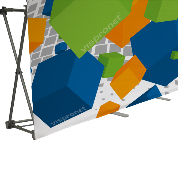 Attaches easily to bottom of Pop Up Portable Booth displays