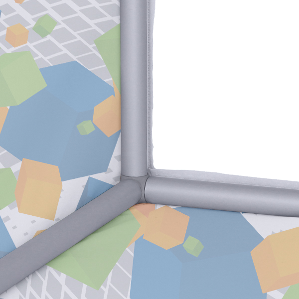 Open bottom of the display Frame