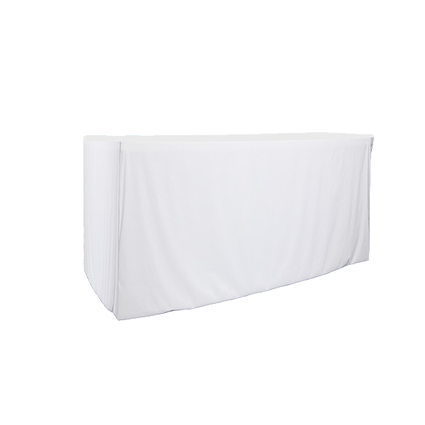 White color table throw