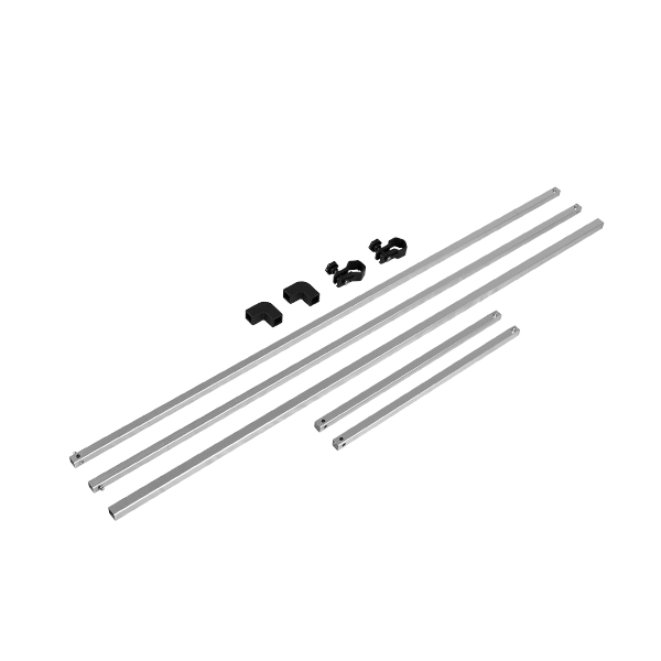 All hardware needed for set up is included - Please note that the hardware is tent model specific