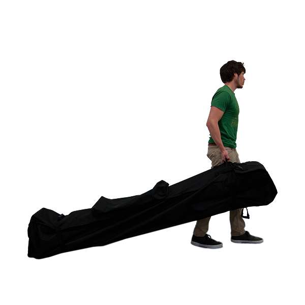 Large bag fits 13 x 26 frames