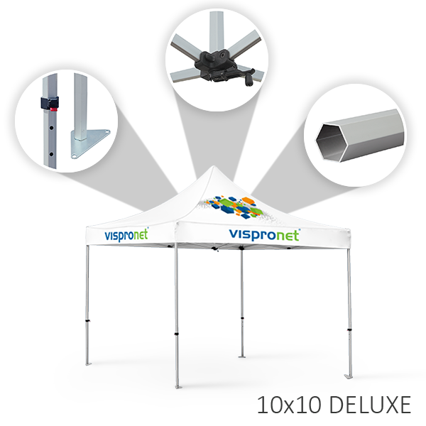 Our 10 x 20 stock event tent, offered in the Deluxe style Our 10 x 20 stock event tent, offered in the Deluxe style