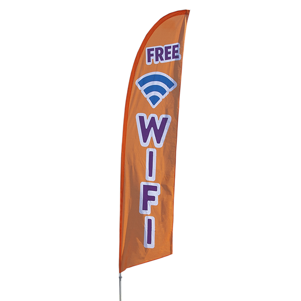 Free Wi-Fi Feather Flag Kit