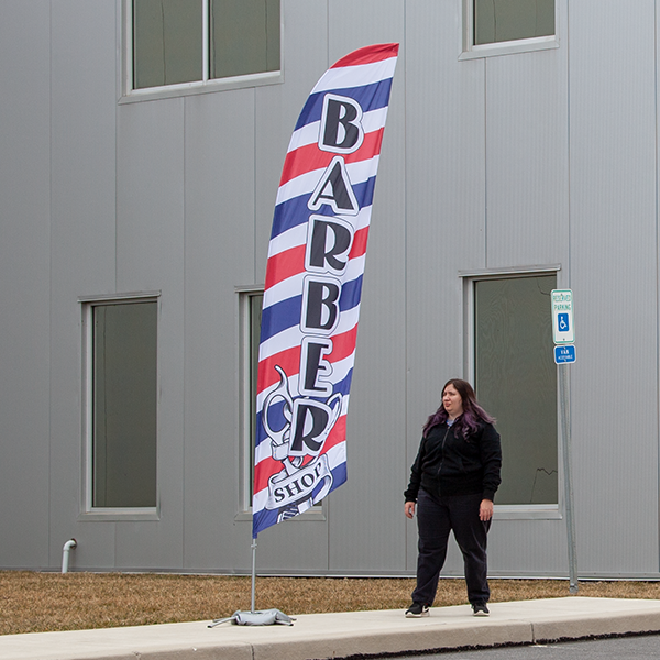 Large Size Feather flags are designed to enhance your outdoor advertising capabilities