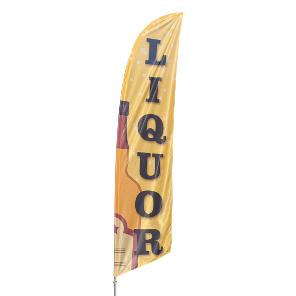 Liquor Feather Flag Kit