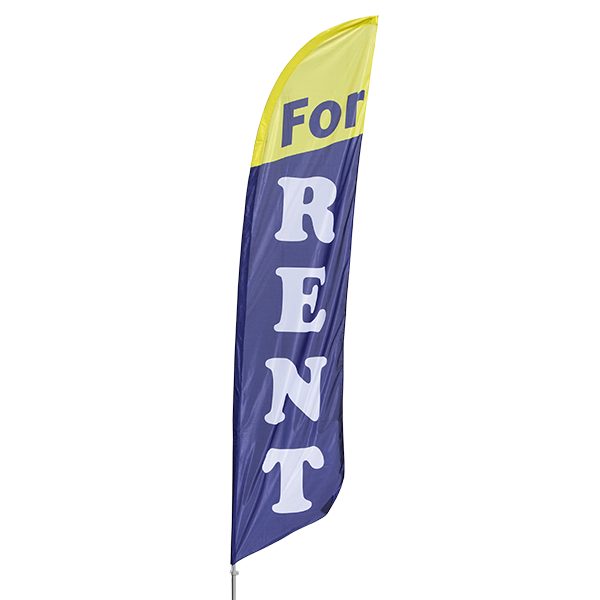 For Rent Feather Flag Kit