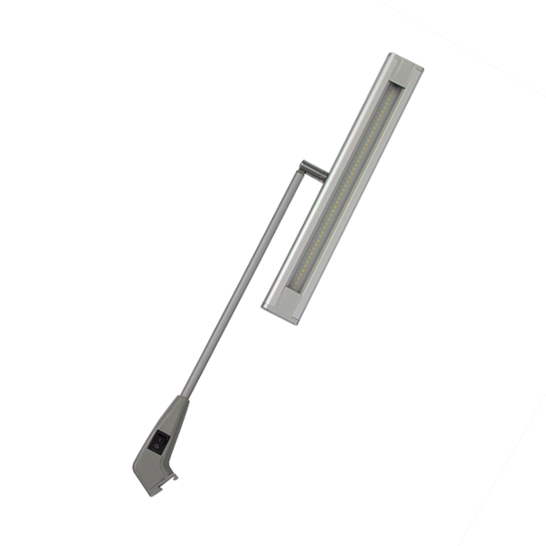 Head rotates to the side when not in use