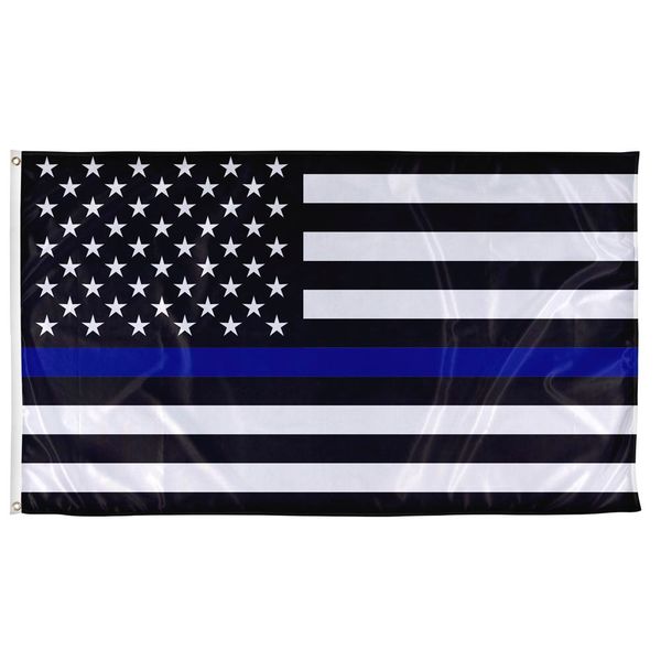 Thin Blue Line Flag