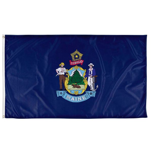 Maine State Flag