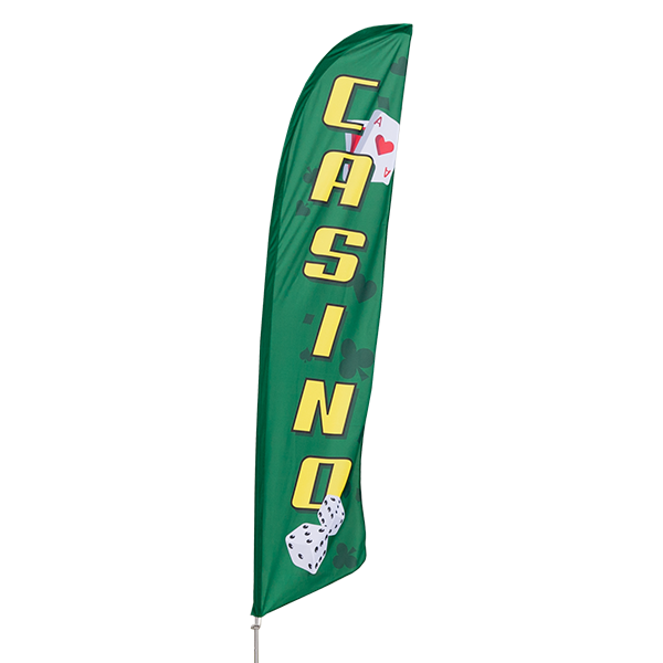 Casino Feather Flag Kit