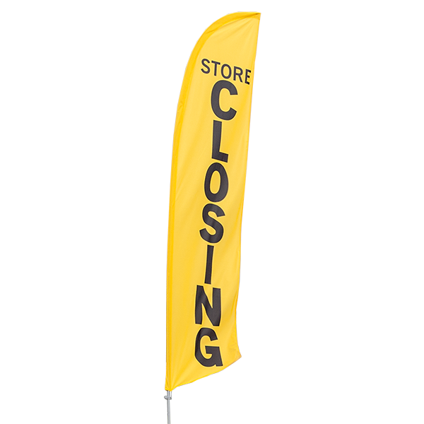 Store Closing Feather Flag Kit