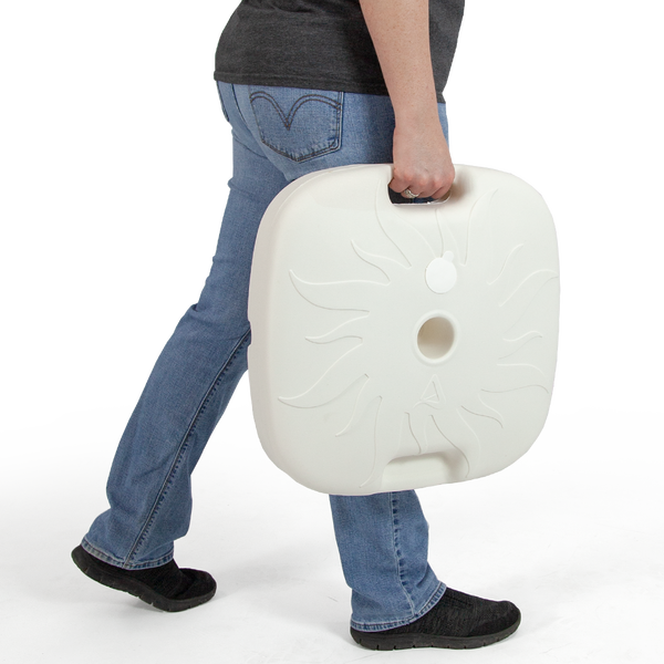 Includes a side handle for easy transportation Includes a side handle for easy transportation