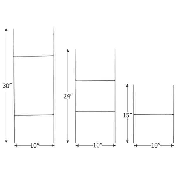 H wire stake sizes H wire stake sizes