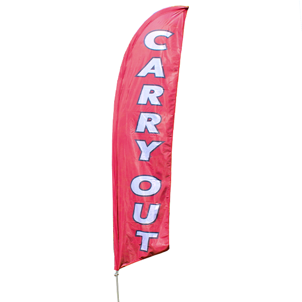 Carry Out Feather Flag Kit