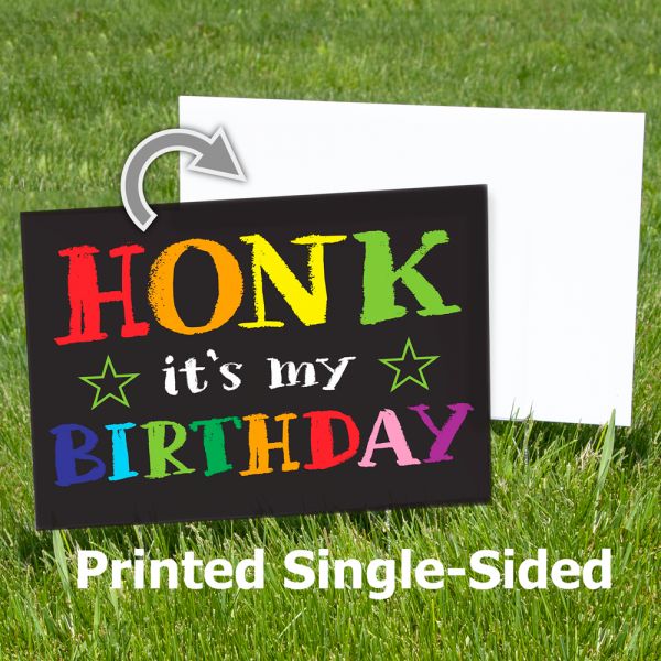 Printed on 1 side 1-sided printing for black sign