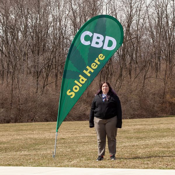 CBD Teardrop Shape