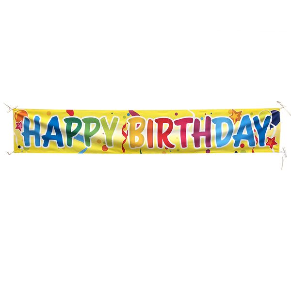 Outdoor Birthday Banners
