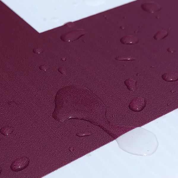 Waterproof corrugated plastic yard sign