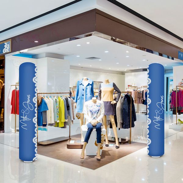 Inflatable Columns Display