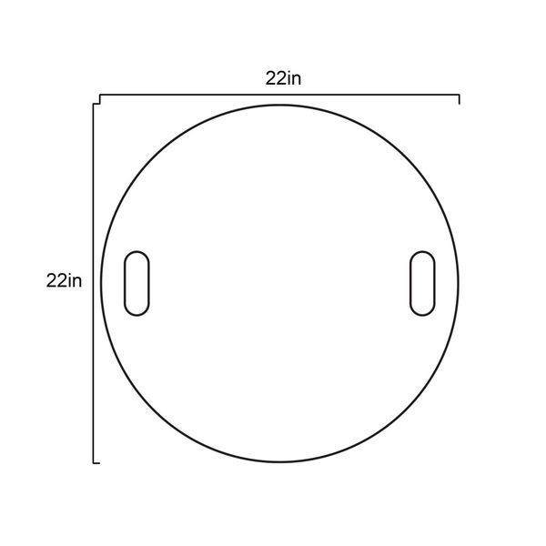 Circle dimension Circular size