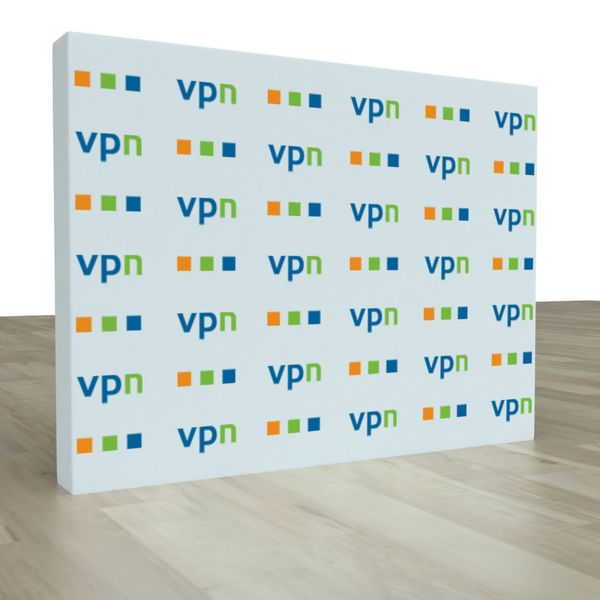 Custom fabric pop up straight display Fabric pop up straight display