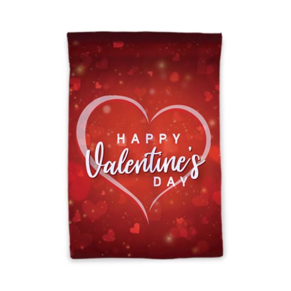 Valentine's Day garden flag Valentine's Day garden flag