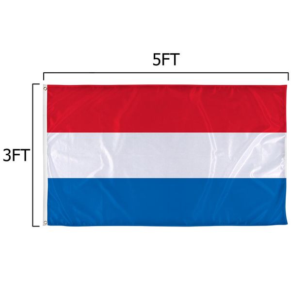 Netherlands flags dimensions