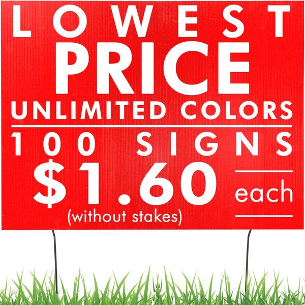 Custom Yard Signs Custom Yard Signs