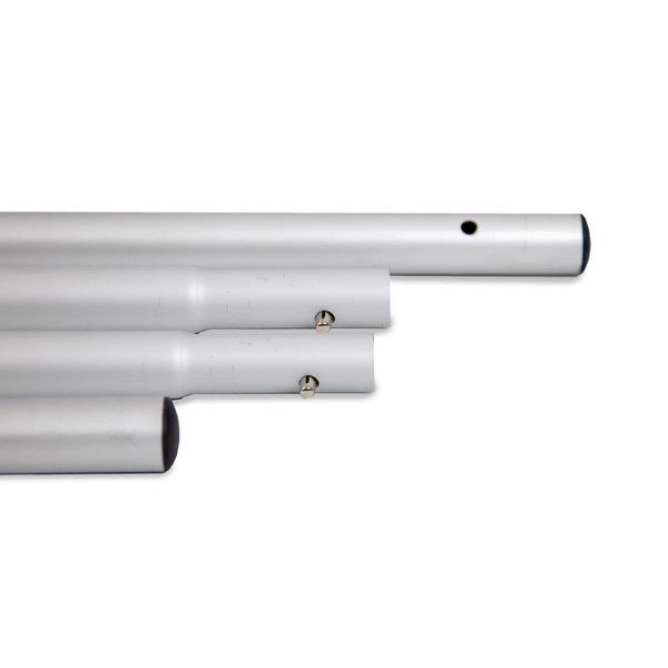 Optional poles come in a heavy duty carry bag Pole set close-up