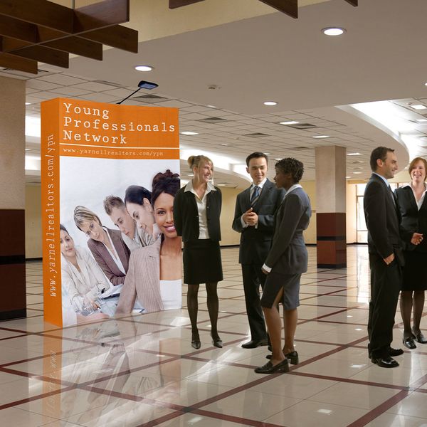 displays in use for conferences