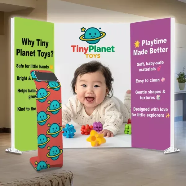 Tradeshow kit 16 with background