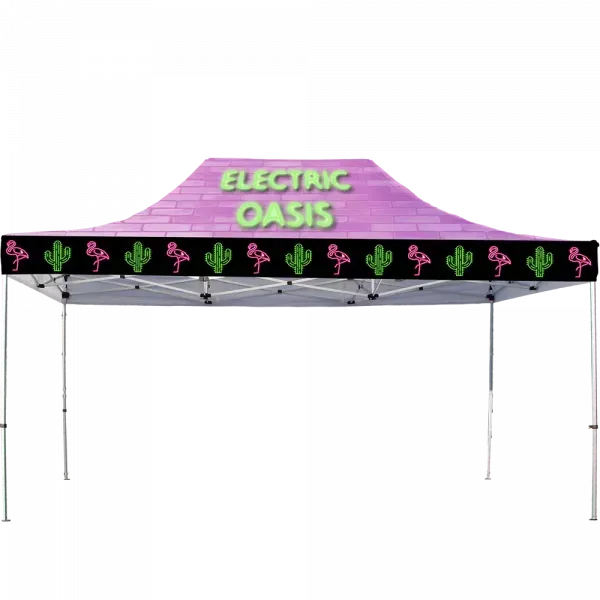 10x15 custom canopy tent