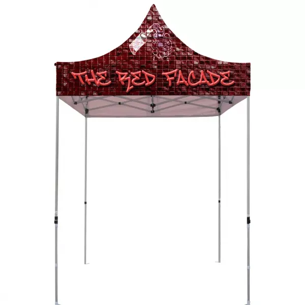 5x5 custom canopy tent