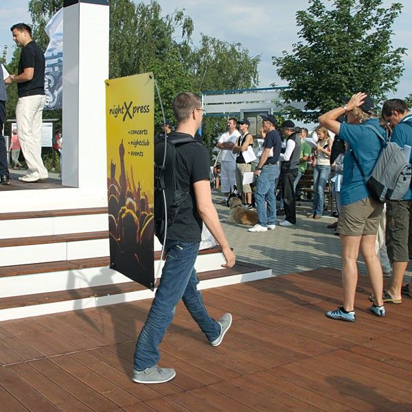 Banner for outdoor advertising