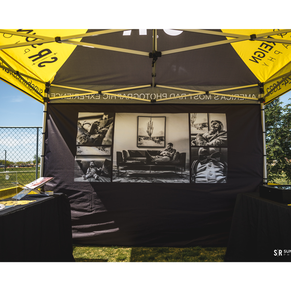 Tent wall for a customer Tent wall for a customer