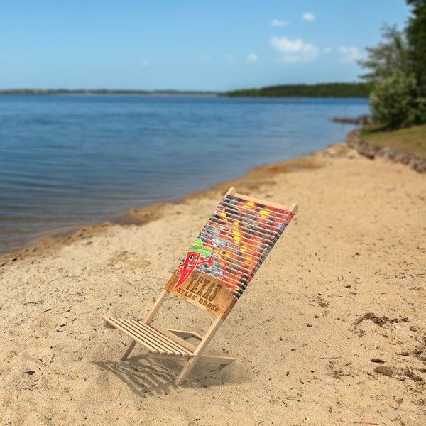 Advertise your brand on the beach with a Promotional Kid's Chair Advertise your brand on the beach with a Promotional Kid's Chair
