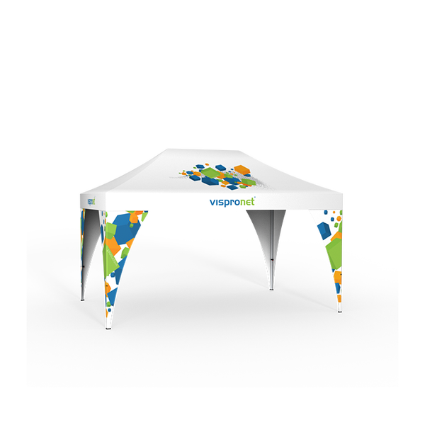 Medium Pop Up tent with 4 Pop Up Tent Leg Banners